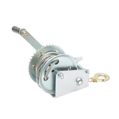 Verricello manuale da 450 kg con cavo in acciaio da 4 mm e lunghezza di 8 m Breckner Germany - immagine 3