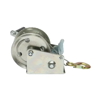 Verricello manuale da 540 kg con cavo in acciaio da 4,5 mm x 8 m, rapporto di trasmissione 4:1 Breckner Germany - immagine 4