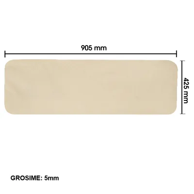 Vetro parabrezza 425x905mm per trattore forestale