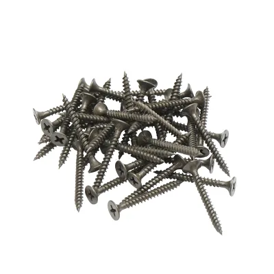 Vite autofilettante per cartongesso 3,5x45mm in acciaio fosfatato con testa svasata 500 pz/scatola