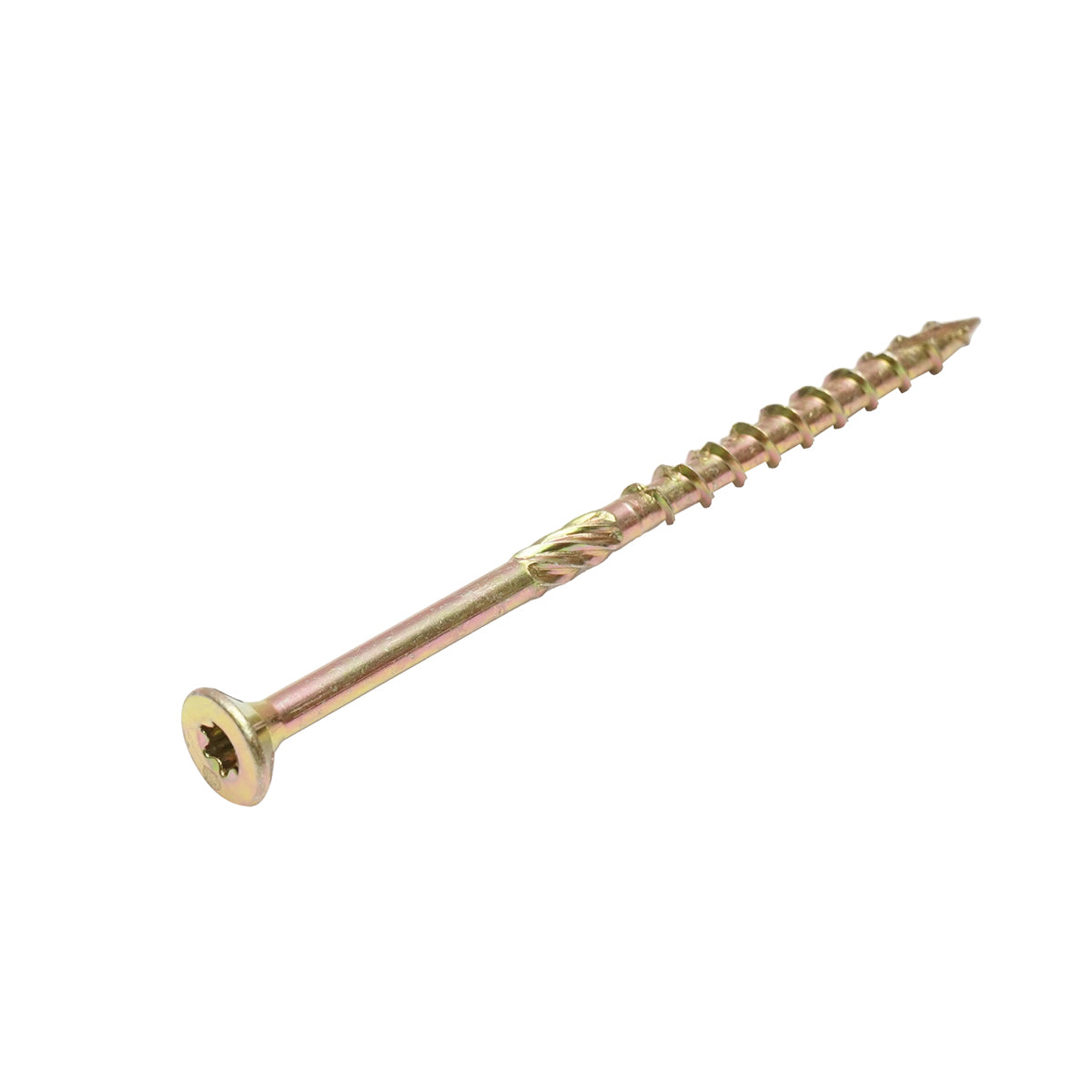 Vite autofilettante per legno a testa svasata 6x100mm tipo torx TX30, 100 pz/scatola - immagine 2
