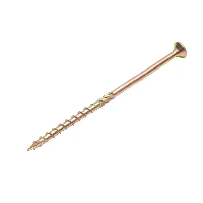 Vite autofilettante per legno a testa svasata 6x120mm tipo torx TX30, 100 pz/scatola - immagine 3