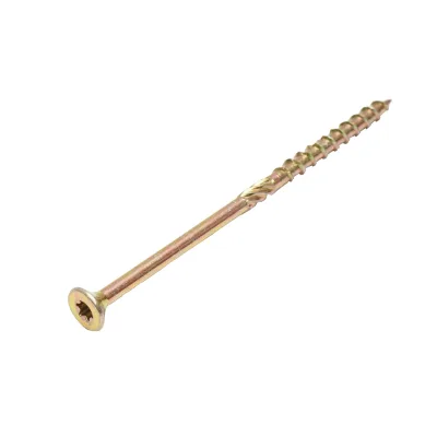 Vite autofilettante per legno a testa svasata 6x120mm tipo torx TX30, 100 pz/scatola - immagine 2