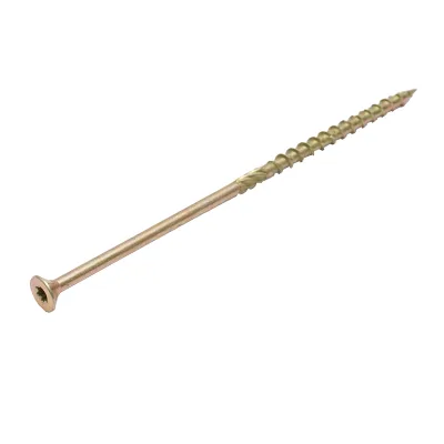Vite autofilettante per legno a testa svasata 6x160mm tipo torx TX30, 100 pz/scatola - immagine 2