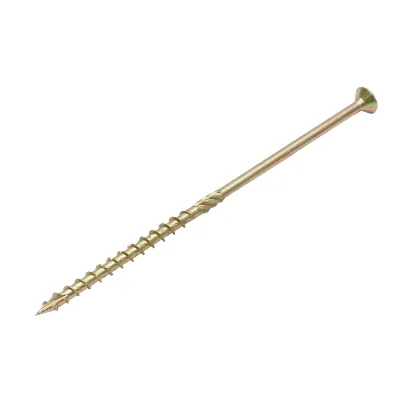 Vite autofilettante per legno a testa svasata 6x160mm tipo torx TX30, 100 pz/scatola - immagine 3