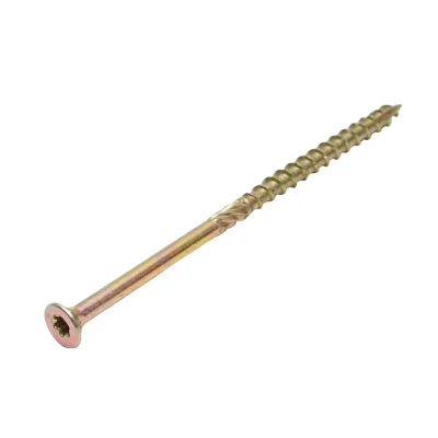 Vite autofilettante per legno a testa svasata 8x160mm tipo torx TX40, 50 pz/scatola - immagine 2