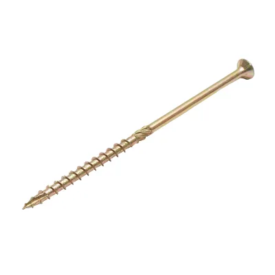 Vite autofilettante per legno a testa svasata 8x180mm tipo torx TX40, 50 pz/scatola - immagine 3