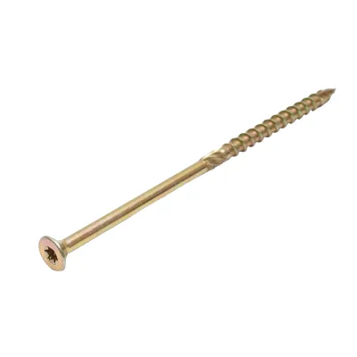 Vite autofilettante per legno a testa svasata 8x180mm tipo torx TX40, 50 pz/scatola - immagine 2