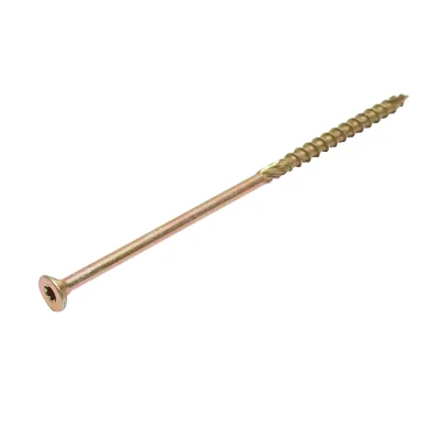 Vite autofilettante per legno a testa svasata 8x200mm tipo torx TX40, 50 pz/scatola - immagine 2