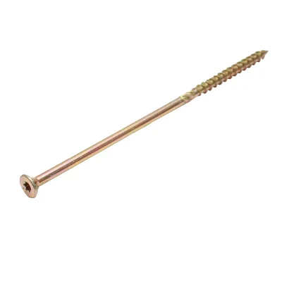 Vite autofilettante per legno a testa svasata 8x220mm tipo torx TX40, 50 pz/scatola - immagine 2