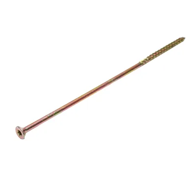 Vite autofilettante per legno a testa svasata 8x280mm tipo torx TX40, 50 pz/scatola - immagine 3