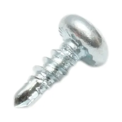 Vite autoforante per cartongesso 3,5x9,5mm in acciaio zincato, testa semitonda 1000 pz/scatola - immagine 2
