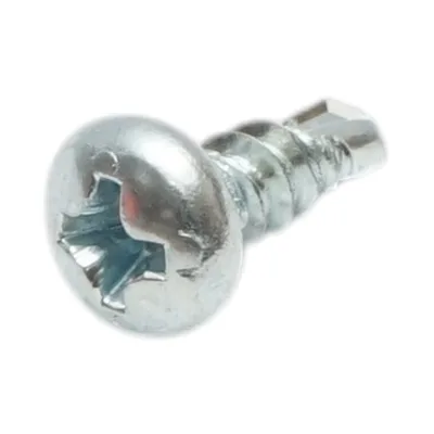 Vite autoforante per cartongesso 3,5x9,5mm in acciaio zincato, testa semitonda 1000 pz/scatola - immagine 3