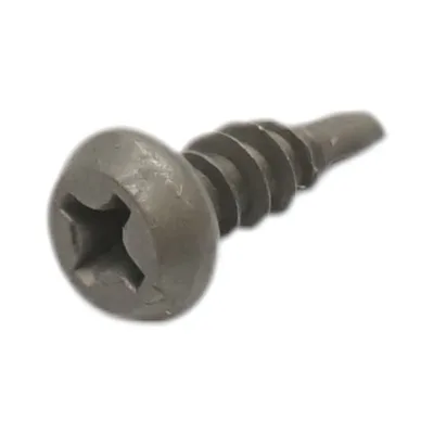 Vite autoforante per cartongesso 3,9x11mm in acciaio fosfatato, testa semitonda 1000 pz/scatola - immagine 3