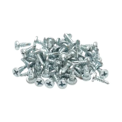 Vite autoforante per cartongesso 3,9x11mm in acciaio zincato, testa semitonda 1000 pz/scatola