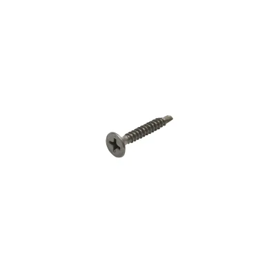 Vite autoforante per cartongesso, legno 3,5x25mm, acciaio fosfatato, testa svasata, 1000 pz/scatola - immagine 3
