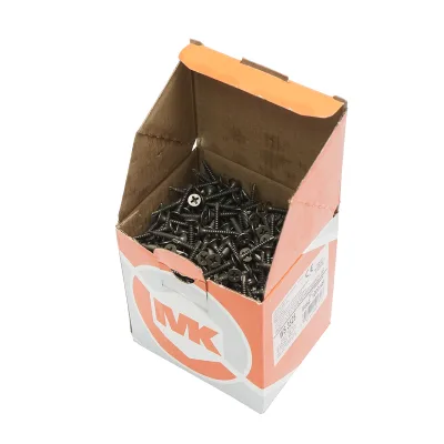 Vite autoforante per cartongesso, legno 3,5x25mm, acciaio fosfatato, testa svasata, 1000 pz/scatola - immagine 4