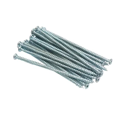 Vite di montaggio per finestra/porta 7,5x152mm acciaio zincato tipo torx TX30, 100 pz/scatola