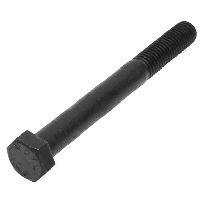 Vite nera testa esagonale DIN 931 M12x110 G10,9 50 pz/conf. - immagine 3