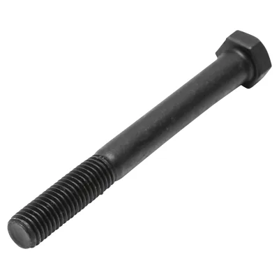 Vite nera testa esagonale DIN 931 M12x110 G10,9 50 pz/conf. - immagine 2