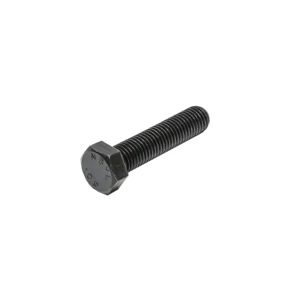 Vite nera testa esagonale DIN 933 M18x80 G10,9 25 pz/conf. - immagine 3