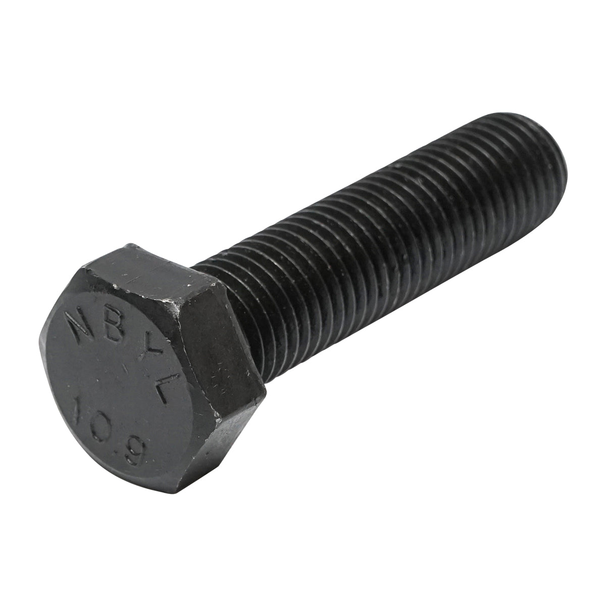 Vite nera testa esagonale DIN 933 M20x80 G10,9 25 pz/conf. - immagine 3
