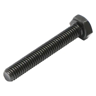 Vite nera testa esagonale DIN 933 M6x40 G10,9 200 pz/conf. - immagine 2