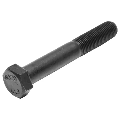 Vite nera testa esagonale DIN 960 M12x1,25x80 G10,9 50 pz/conf. - immagine 3