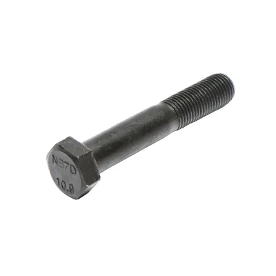 Vite nera testa esagonale DIN 960 M14x1,5x80 G10,9 50 pz/conf. - immagine 3