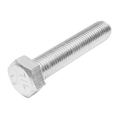 Viti a testa esagonale DIN 933-8.8 M24X120 10 pz - immagine 3