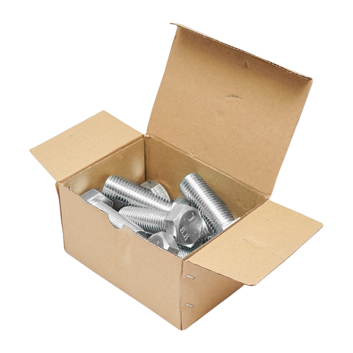 Viti a testa esagonale DIN 933-8.8 M24X70 10 pz