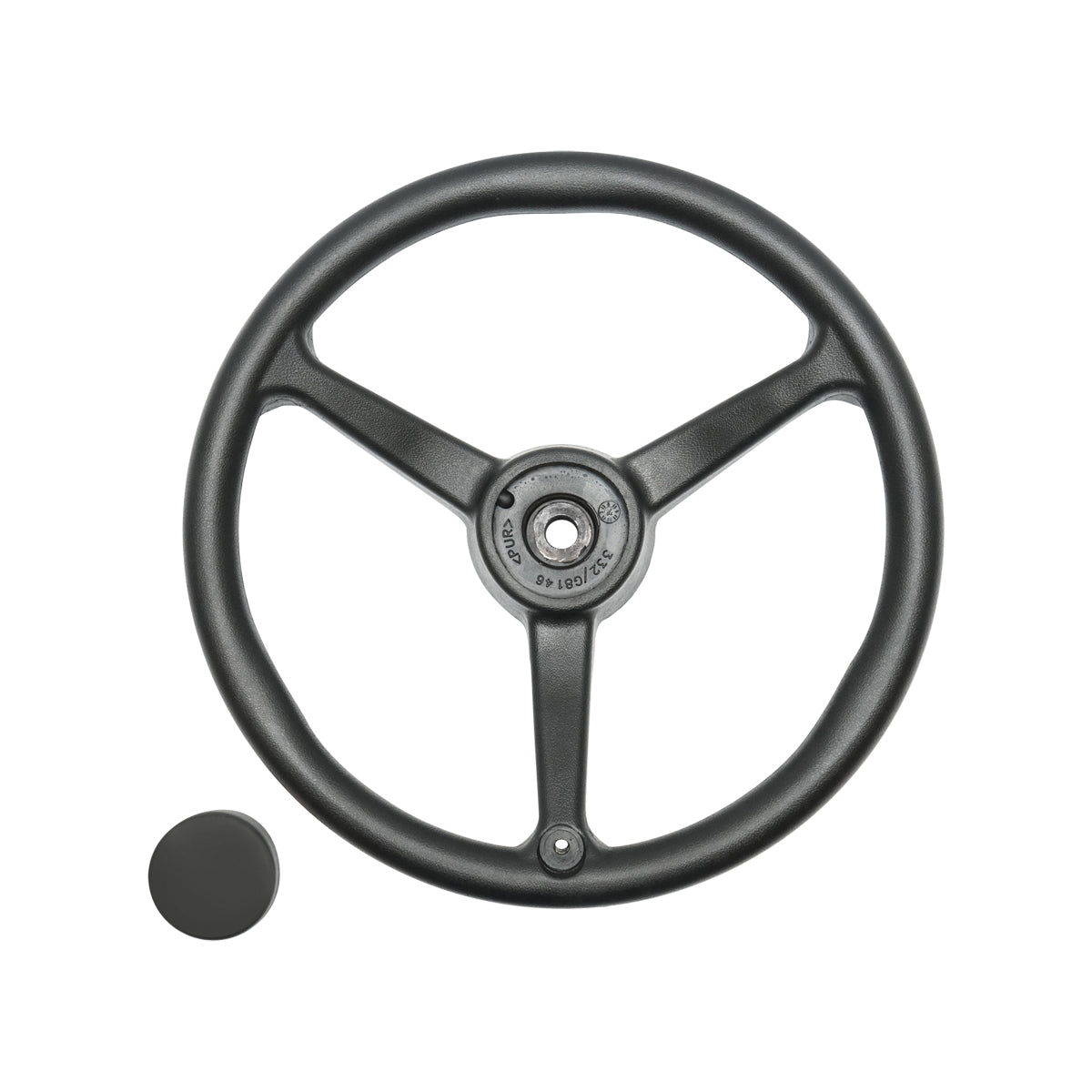 Volante nuovo con attacco scanalato per JCB 3CX, 4CX OEM 333-D1381. - immagine 2