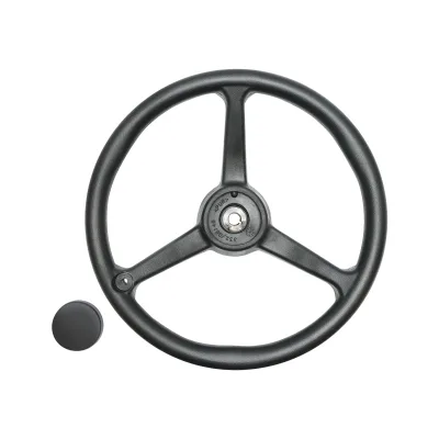 Volante vecchio modello con montaggio a cuneo per JCB 3CX, 4CX OEM 125-35000 - immagine 2