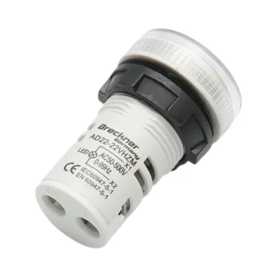 Voltmetro e indicatore di frequenza LED bianco 0-99Hz/50-500V AC Breckner Germany - immagine 3