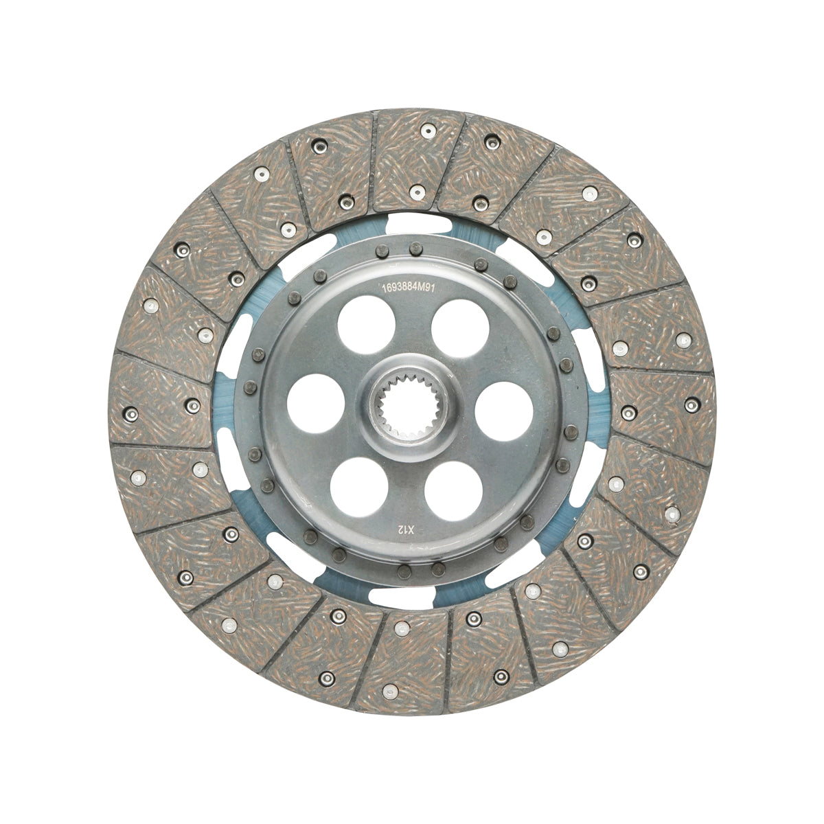 Diametro esterno disco frizione 300 mm, interno 1-25,4 mm, interno 2-29,5 mm, 21 scanalature per Massey Ferguson, Landini OEM 1693884M91
