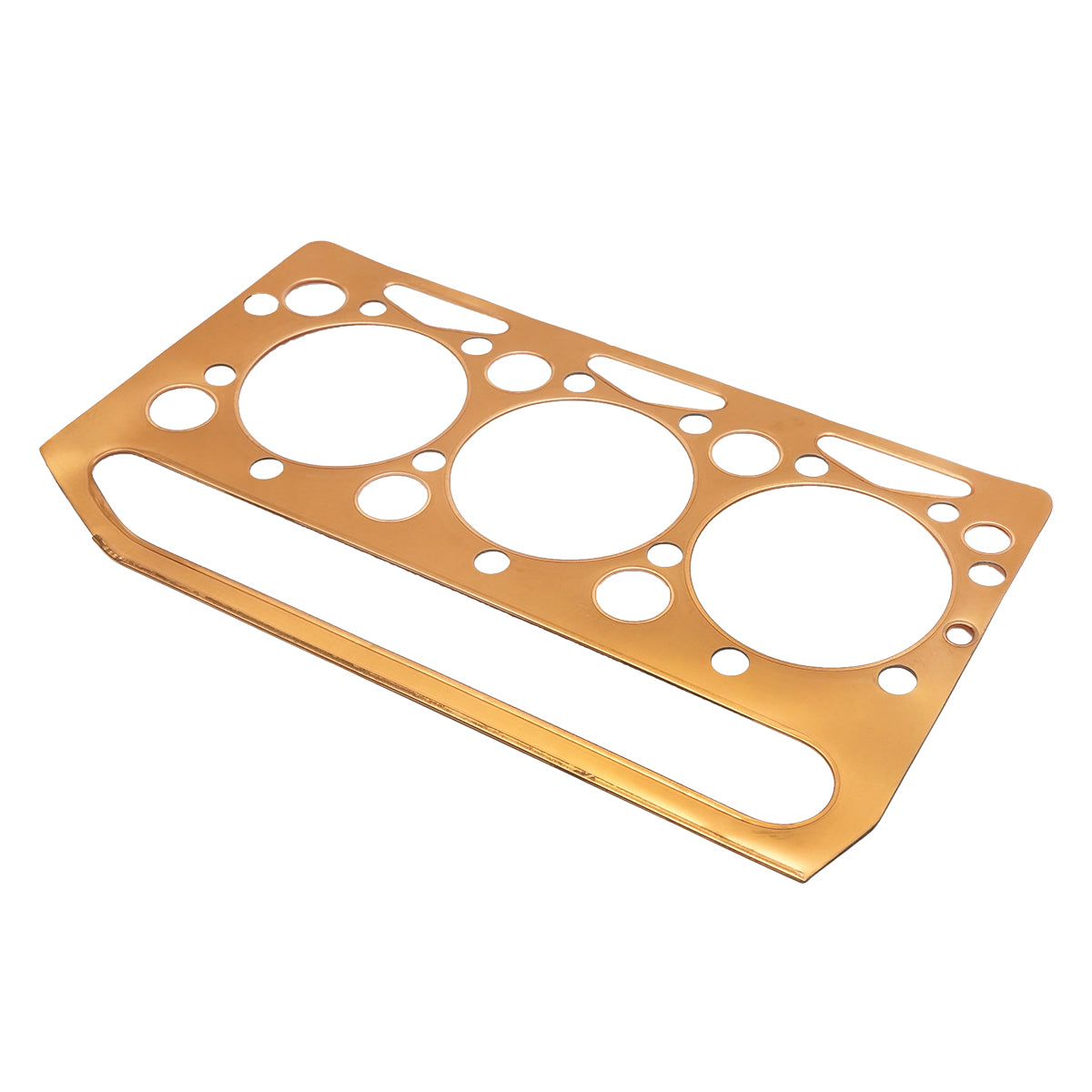 Guarnizione testata in rame 3 cilindri Massey Ferguson, Perkins, Ford codice OEM 4223582M1, 490580, 742993M1, 4223567M1, 81803798, 87554489, 960E6051, 36812122, 36812136, 36812142, 73-21, 61-41685-00