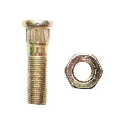 Prigioniero con dado ruota posteriore per Massey Ferguson , Case IH  e Ford  Codici OEM: 881162M2, 881162M1, 957E1120, 81815912, C5NN1120F, 3047575R2, 3047575R3, 81717274