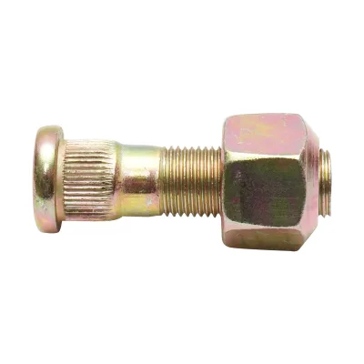 Prigioniero con dado ruota posteriore per Massey Ferguson , Case IH  e Ford  Codici OEM: 881162M2, 881162M1, 957E1120, 81815912, C5NN1120F, 3047575R2, 3047575R3, 81717274 - immagine 2