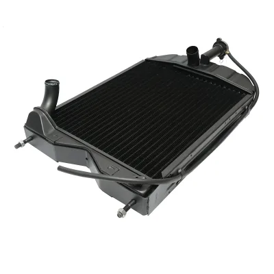 Radiatore raffreddamento acqua per Massey Ferguson serie 200 con motore Perkins – codici OEM 1672862M91, 1680547M92, 150-15, 1672861M93 - immagine 6