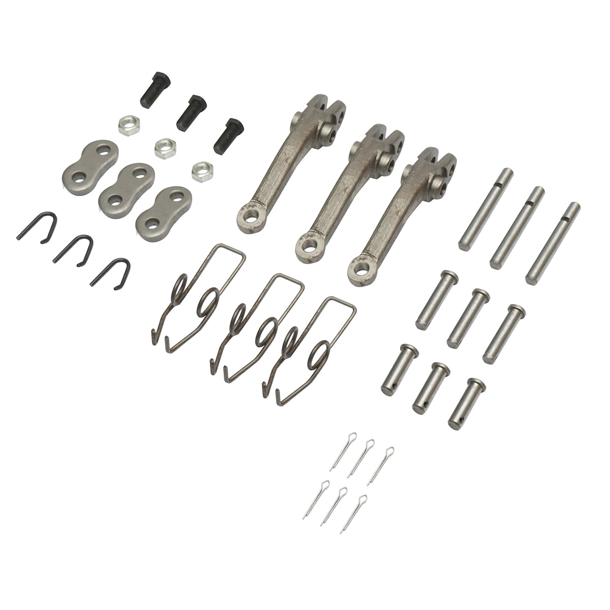Set leve frizione 12 pollici Massey Ferguson, Landini codice OEM 1810857M92, 3900546M91, 1639083M92, 1810857M91, B8766, 224-2