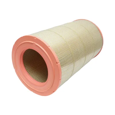Filtro aria esterno New Holland, Massey Ferguson, Fendt, Caterpillar, John Deere, Volvo, Case IH 177x313x570mm Codice OEM P777871 - immagine 3