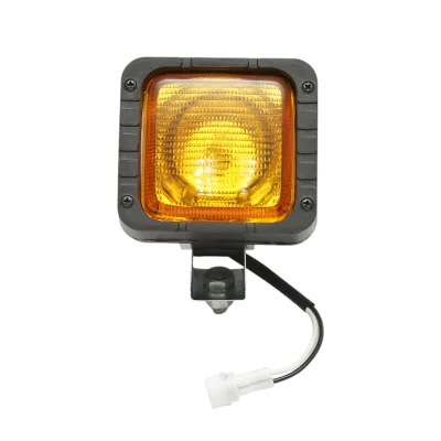 Lampada gialla proiettore da lavoro universale John Deere, JCB 12V, 55W, H3 codice OPM O010219Y