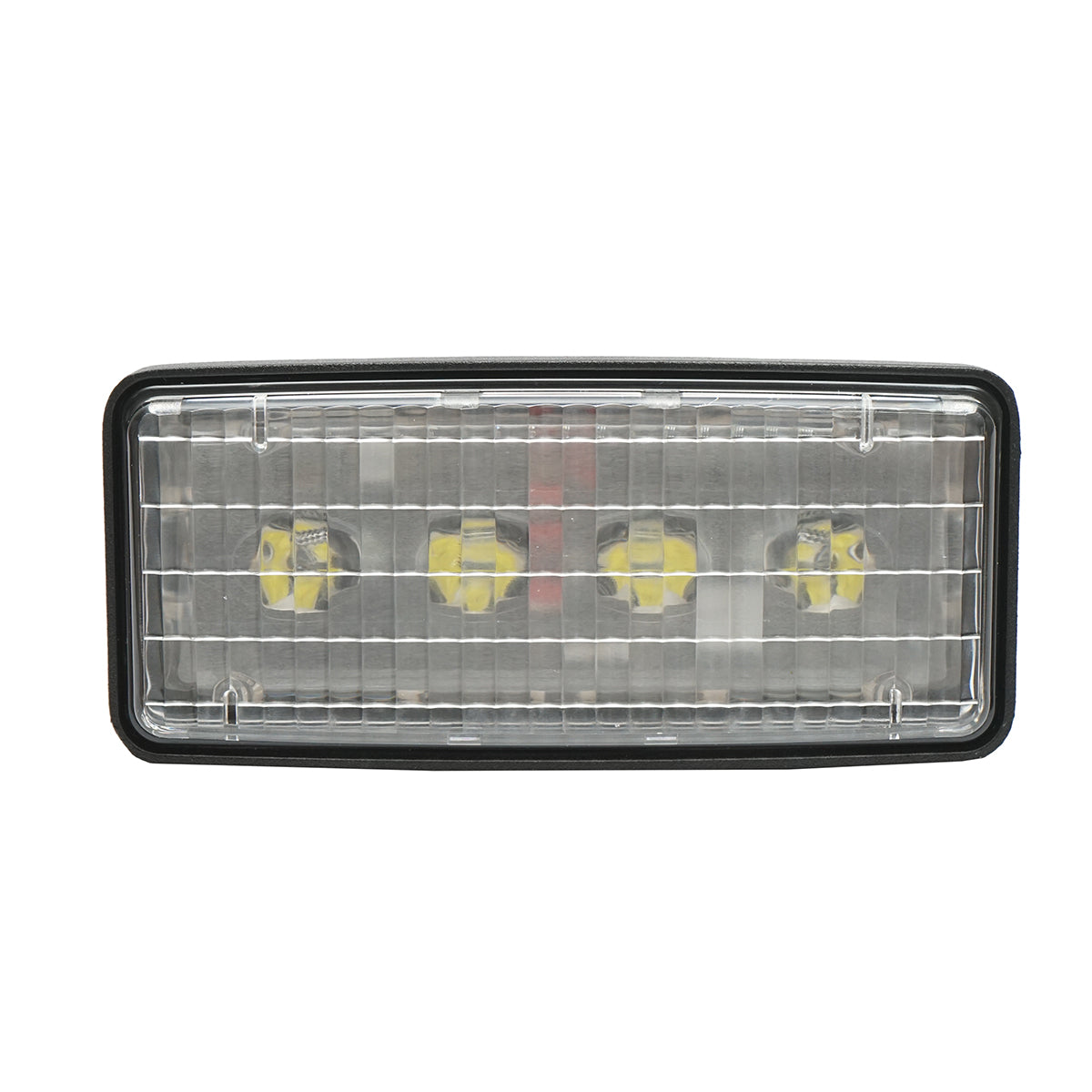 Proiettore LED rettangolare 140x60mm John Deere codice OEM RE37450, R161288, VPM3732, VLC6114