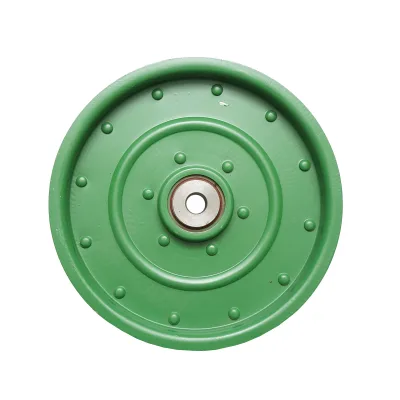 Puleggia tendicinghia mietitrebbia John Deere 160x229x51mm codice OEM AH94450 - immagine 3