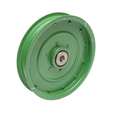 Puleggia tendicinghia mietitrebbia John Deere 160x229x51mm codice OEM AH94450