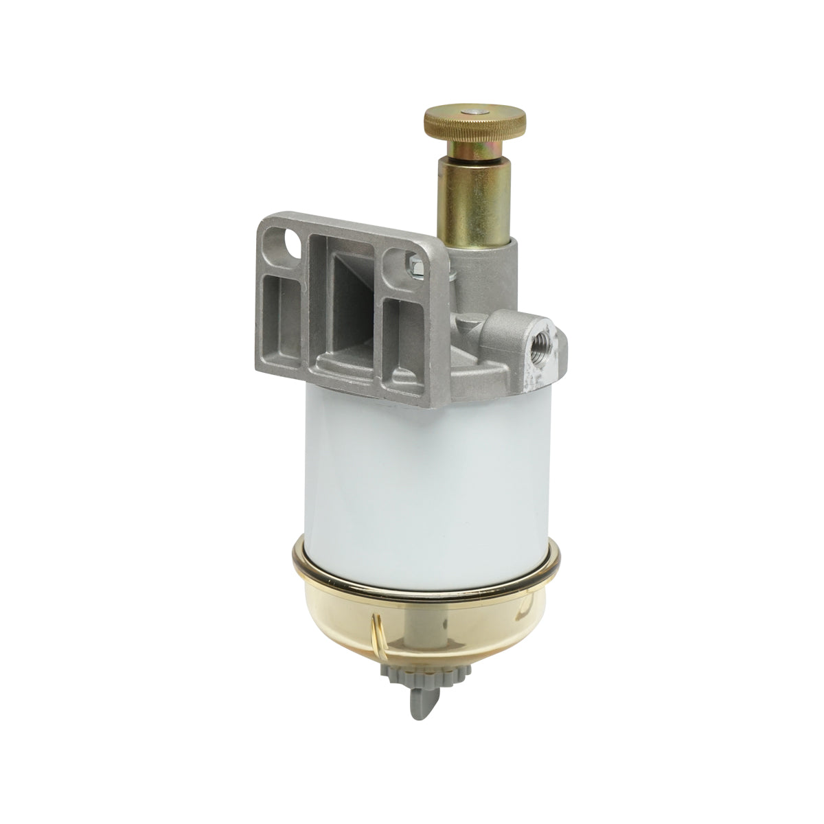Batteria filtro carburante con separatore acqua per UTB, Fiat, New Holland, Massey Ferguson, Ford, Case IH codice OEM 7111-296, 5802302816 - immagine 2