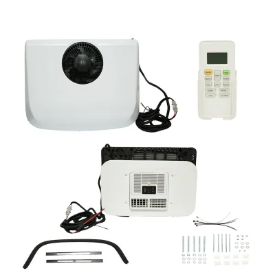 Climatizzatore fisso per macchinari industriali AC universale 12V, 1800W, 6200 BTU con telecomando - immagine 2
