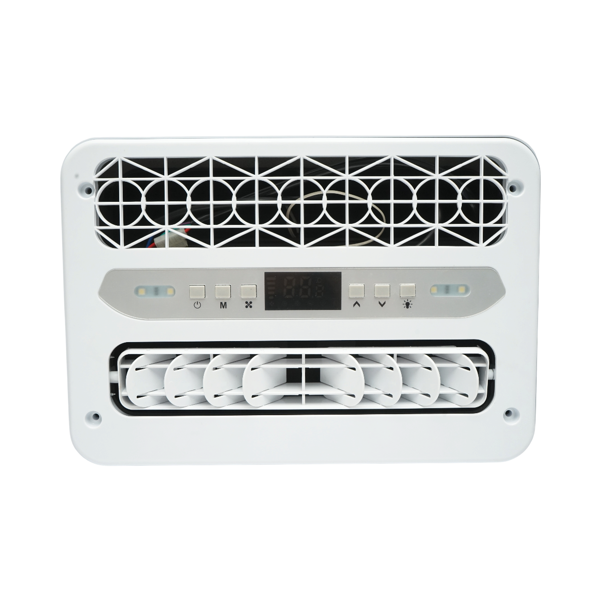 Climatizzatore fisso per veicoli e macchinari industriali AC universale 12V, 2200W, 7600 BTU con telecomando - immagine 6