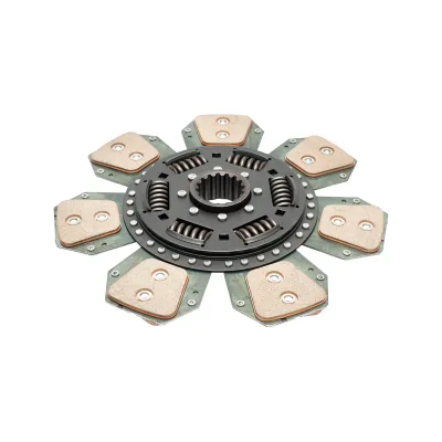 Diametro esterno disco frizione 310 mm, interno 1-40 mm, interno 2-45 mm, 16 scanalature per Fiat, New Holland OEM 5167936 - immagine 2