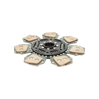 Diametro esterno disco frizione 310 mm, interno 1-40 mm, interno 2-45 mm, 16 scanalature per Fiat, New Holland OEM 5167936 - immagine 3